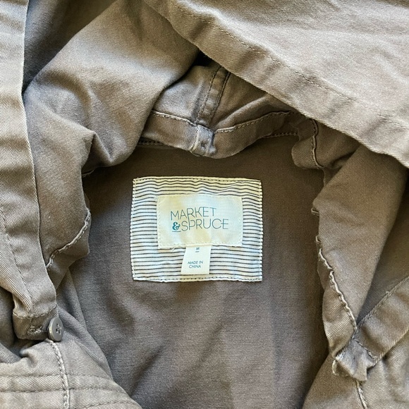 Time and true cargo jacket.  Size medium - Picture 2 of 3
